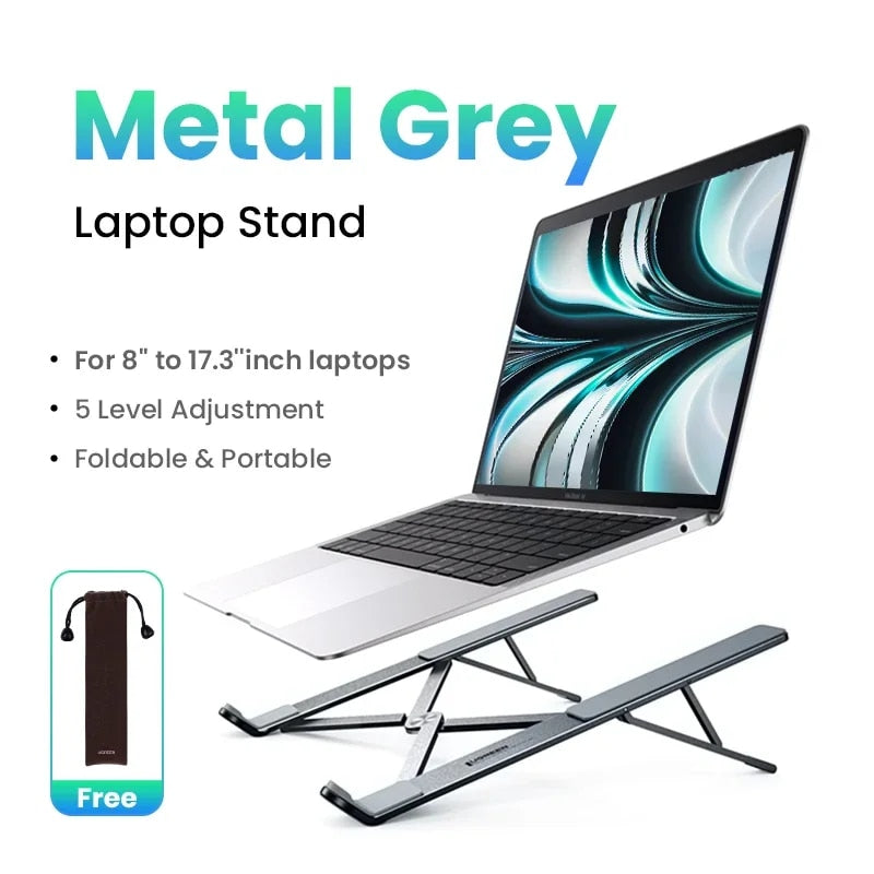 Adjustable & Foldable Aluminum Laptop Stand