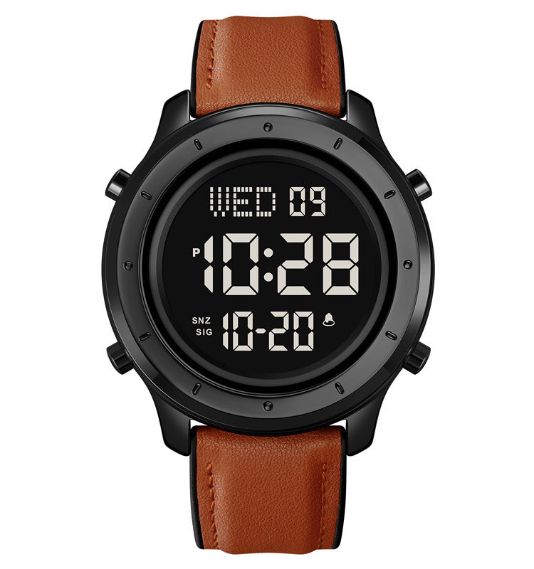 Simple Men's Electronic Watch Leisure Sports Multi-function