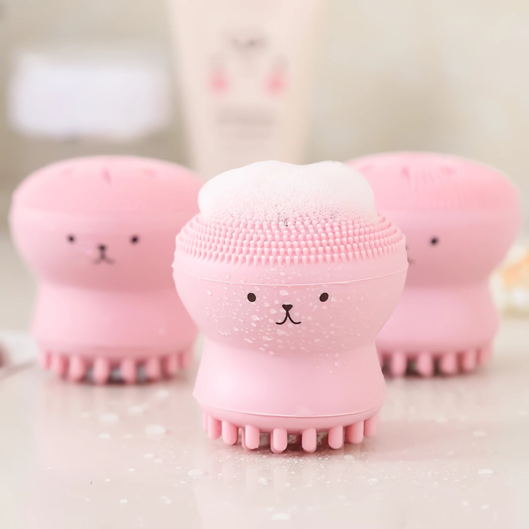 Silicone Octopus Face Cleansing Brush