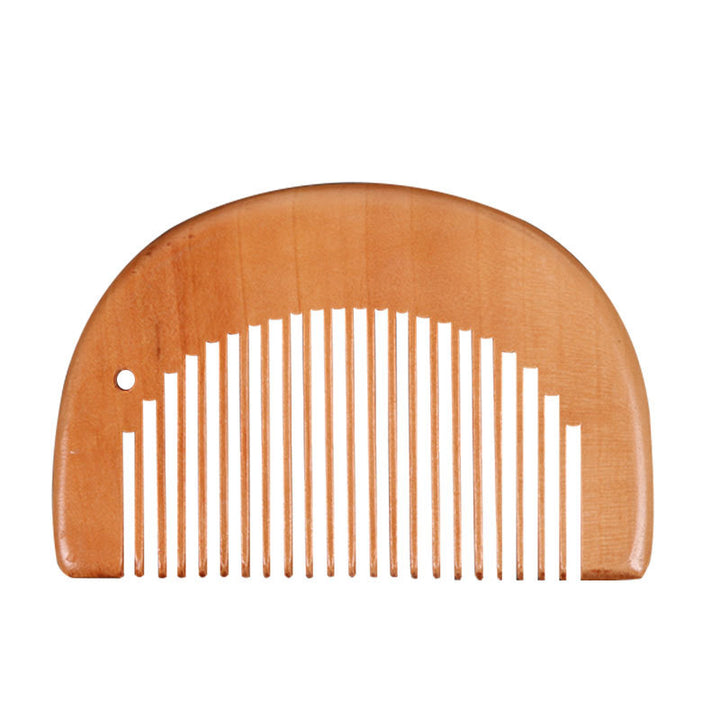 Portable Wooden Hair and Beard Comb