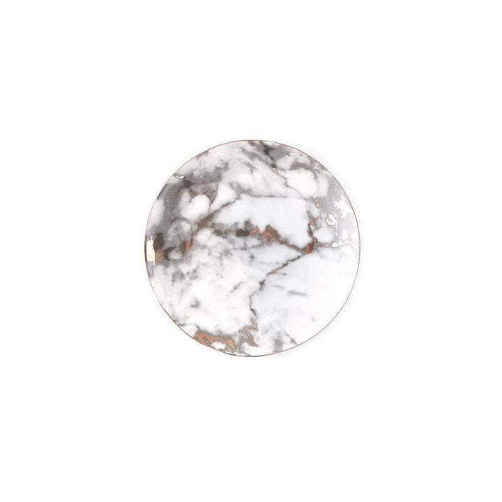 8/10 Inch Marble Ceramic Dinner Plates