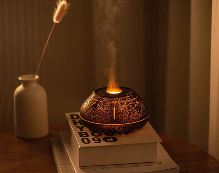 Multifunctional Lava Flame Ultrasonic Humidifier and Aroma Diffuser