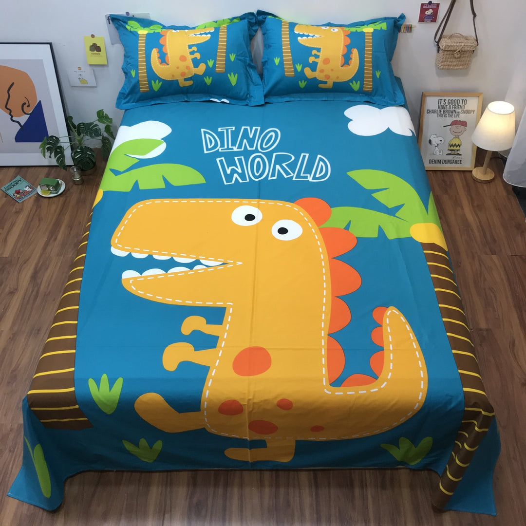 Cotton Cartoon Single Piece Can Be Equipped With Duvet Cover Sheet