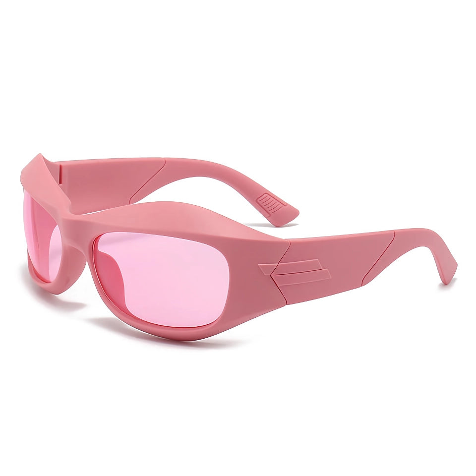 Stylish Oversized Unisex Sports Punk Sunglasses