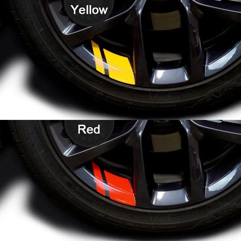 Reflective Car Wheel Rim Stickers