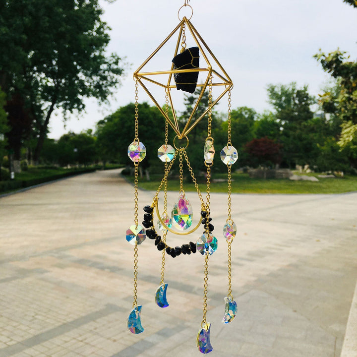 Natural Gem Crystal Decorative Shelf