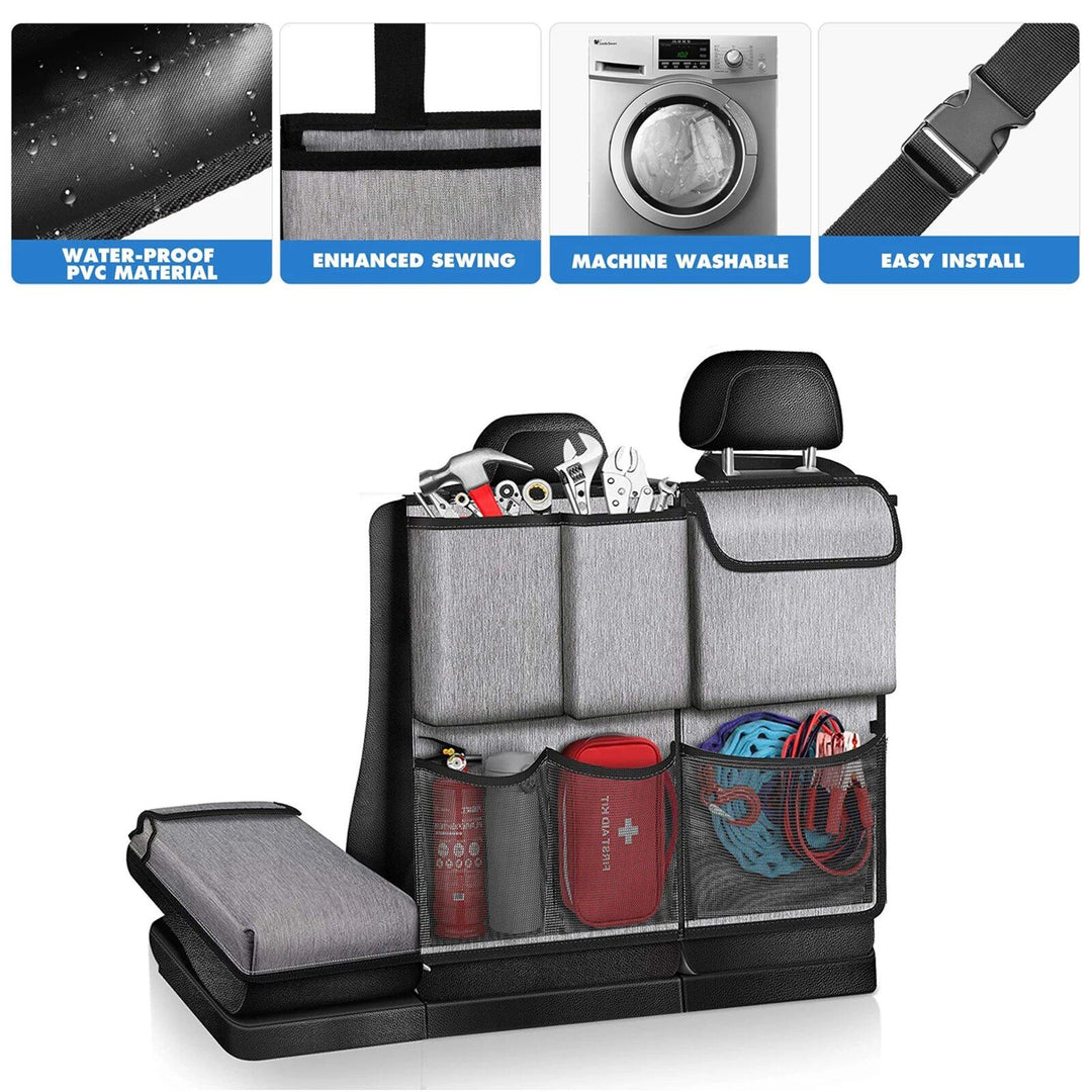 Universal Car Trunk & Backseat Organizer - Large Capacity Storage Bag