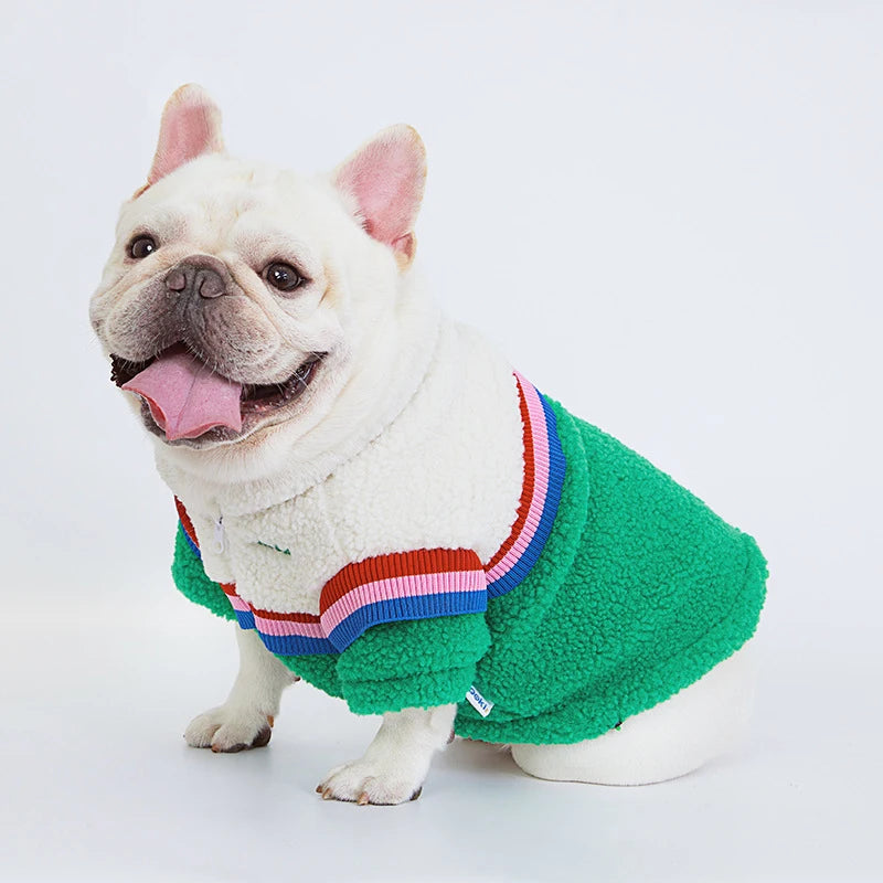 Cozy Winter Fleece Dog Coat