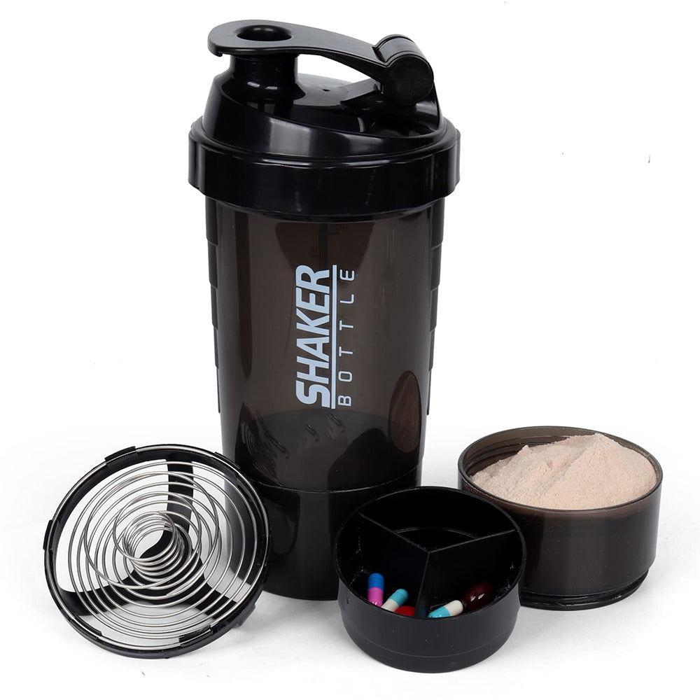 3-Layer Shaker Protein Bottle