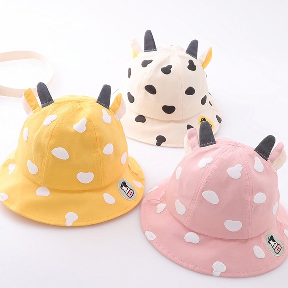 Cute Cow Pattern Kids Bucket Hat