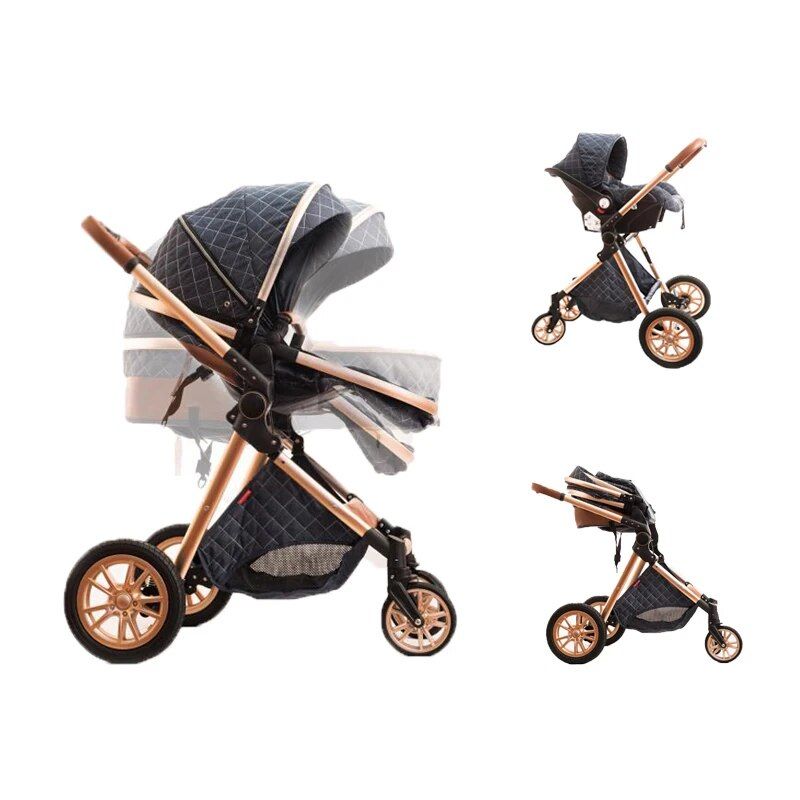 Versatile 3-in-1 Infant to Toddler Stroller