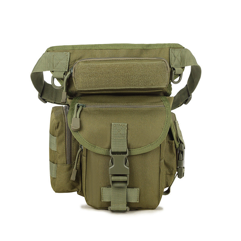 Outdoor Riding Leg Pack Male Locomotive Army Fan Tactics