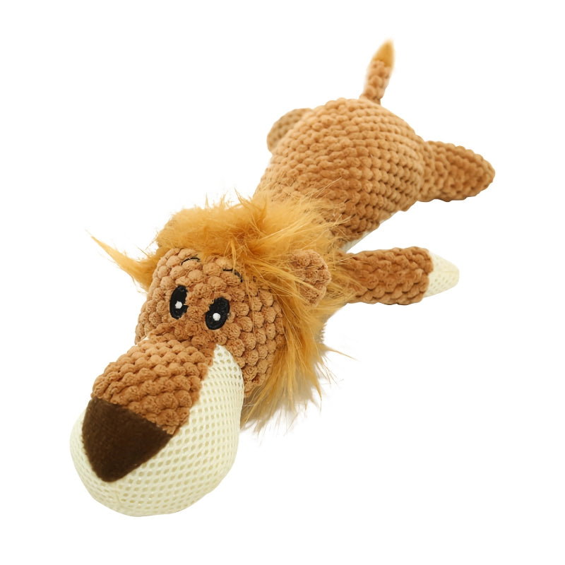 Plush Squeaky Puppy Dog Chew Toy