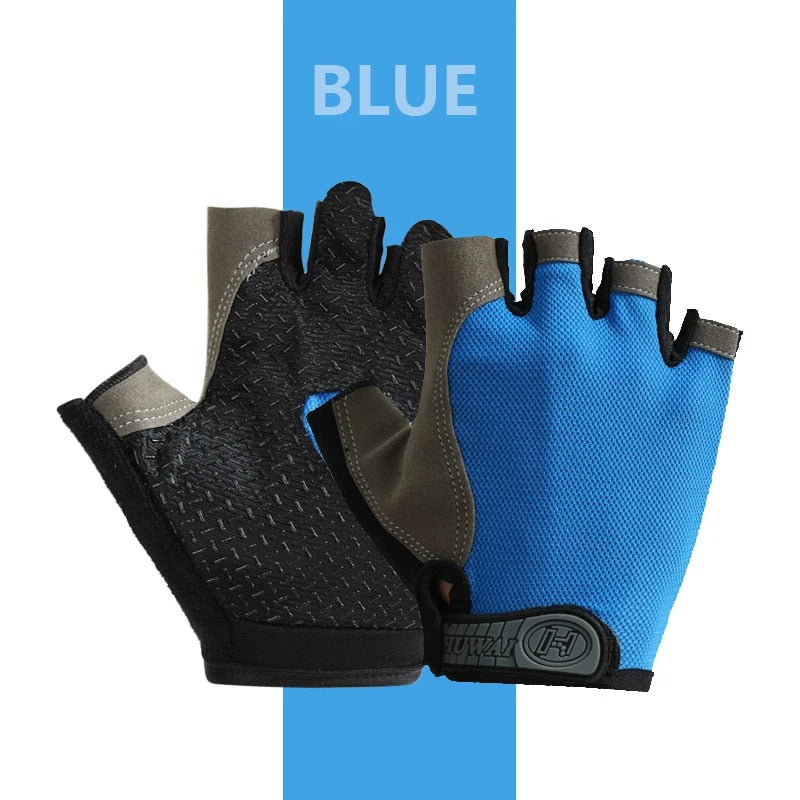 Unisex Breathable Half-Finger Cycling Gloves