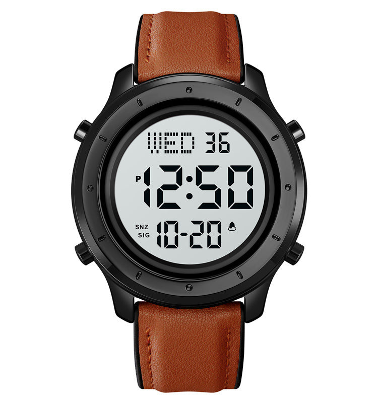 Simple Men's Electronic Watch Leisure Sports Multi-function