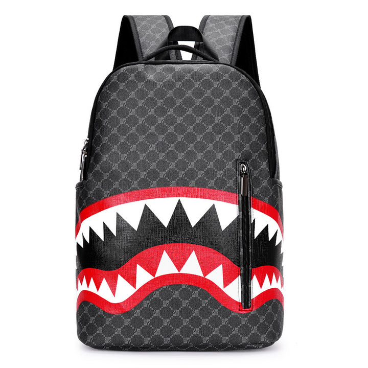 Shark Backpack Business Large Capacity Men