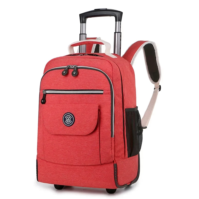 Rolling Backpack with Wheels