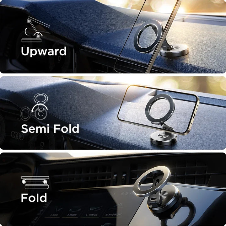 Foldable Magnetic Car Phone Holder