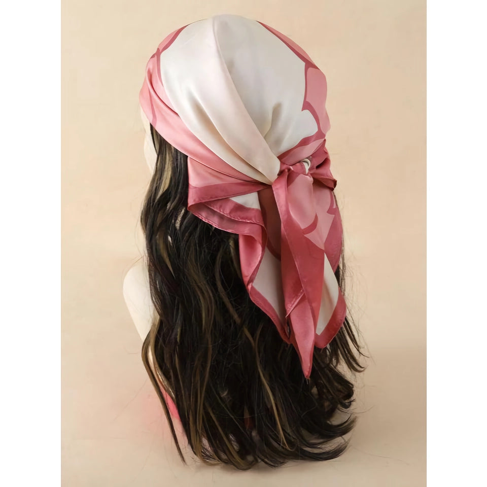 Chic Silk Square Scarf