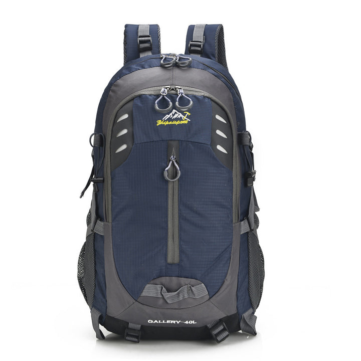 Mountaineering backpack, male backpack, female Korean version, fashion trend, men's mountaineering bag, high school students' schoolbag, outdoor travel