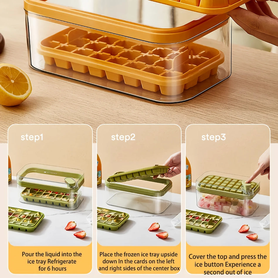 Silicone Ice Cube Tray Mould