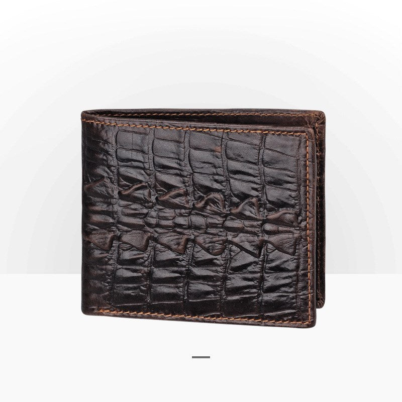 Leather men's wallet