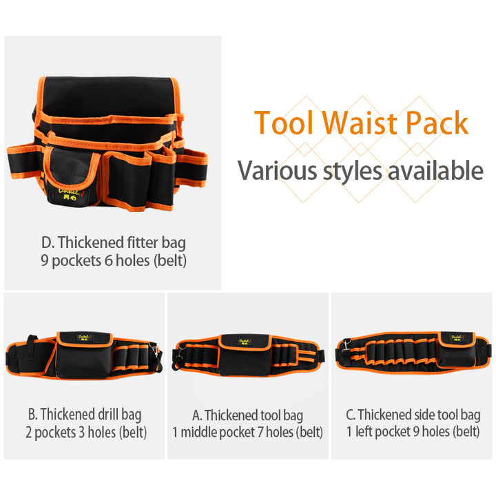 Professional Electrician's Tool Belt Organizer