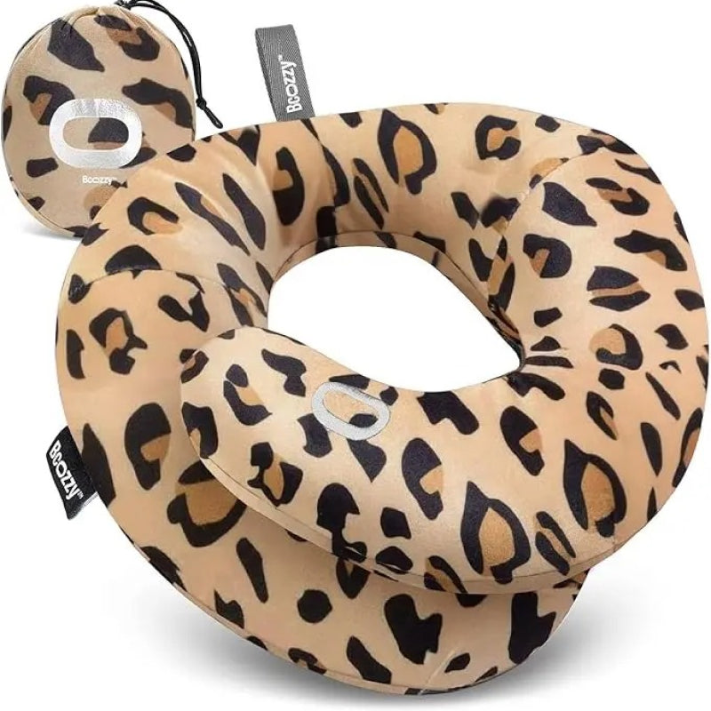 Travel Neck Pillow with Double Support for Ultimate Comfort