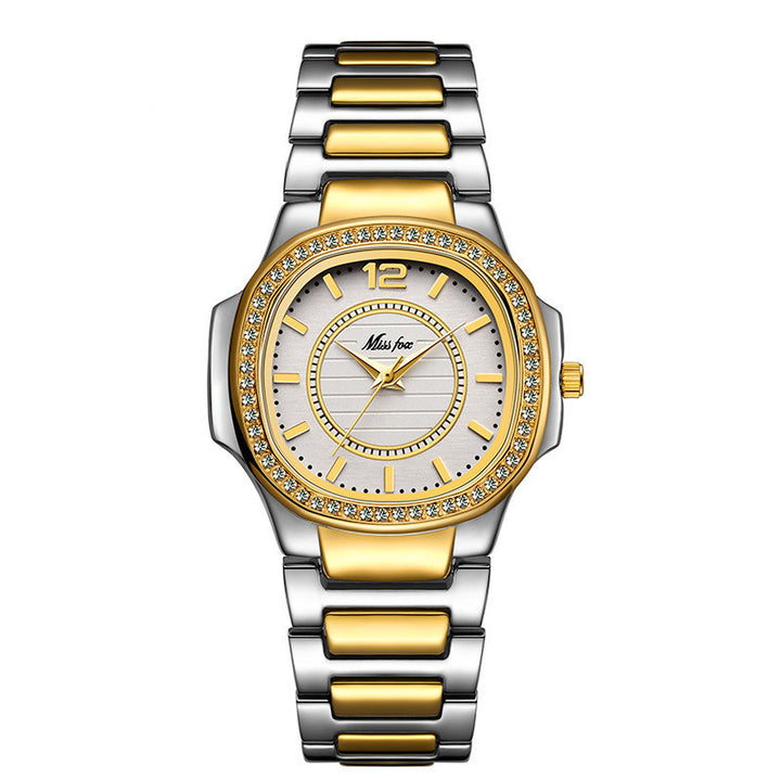 Diamond casual fashion ladies watch