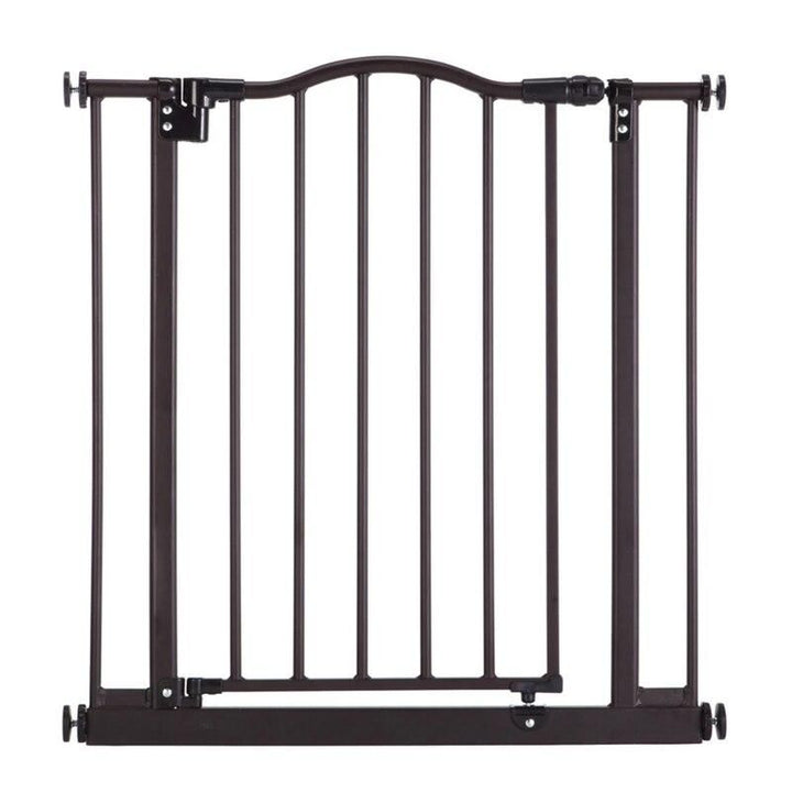 Elegant Matte Bronze Arch Pressure Mount Pet Gate