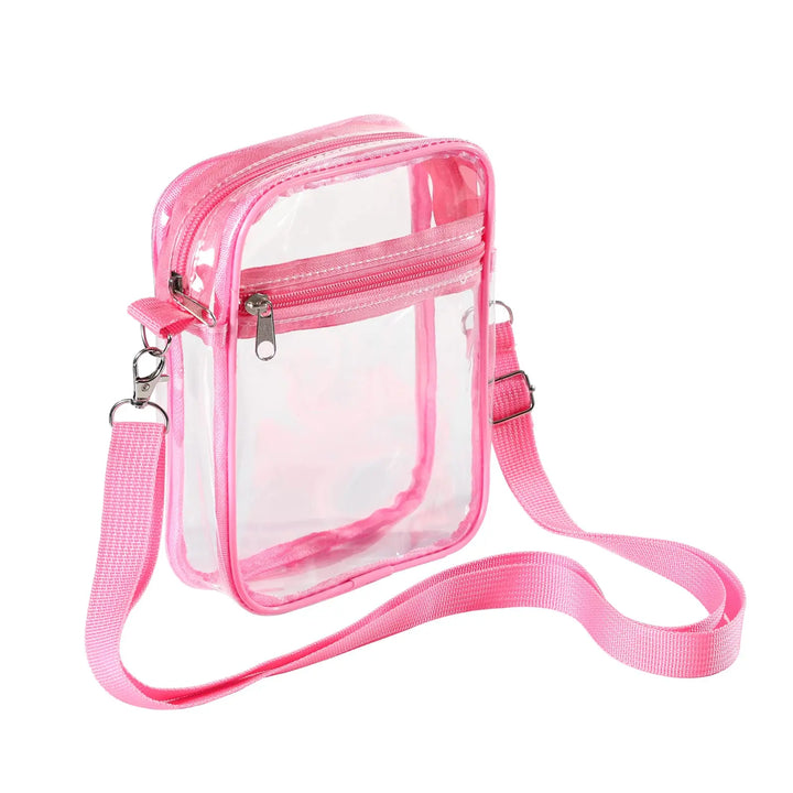 Women’s Clear Stadium-Approved PVC Shoulder Bag