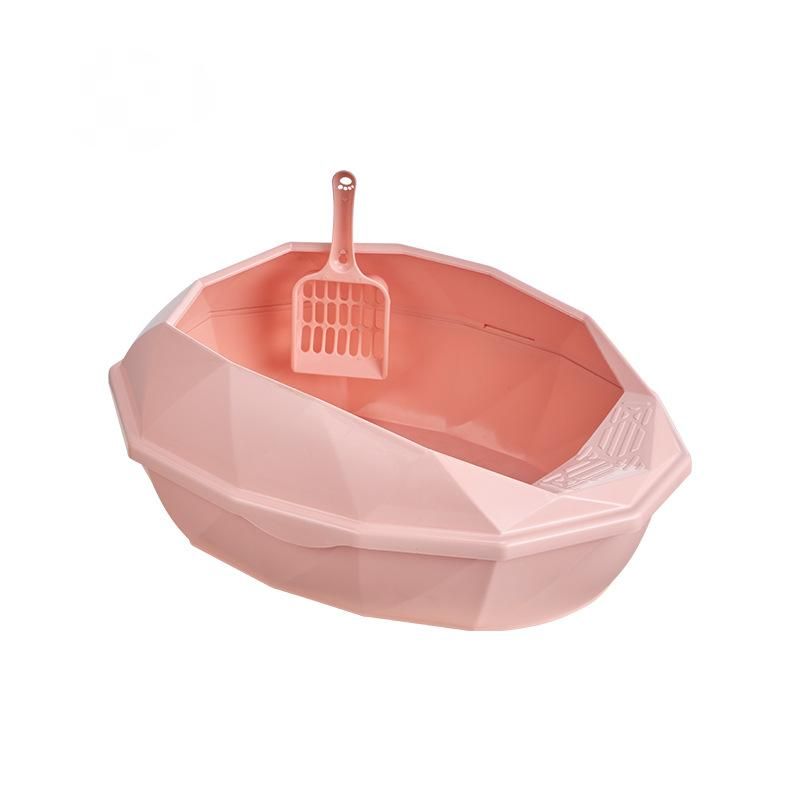 Colorful Diamond Small Cat Litter Box