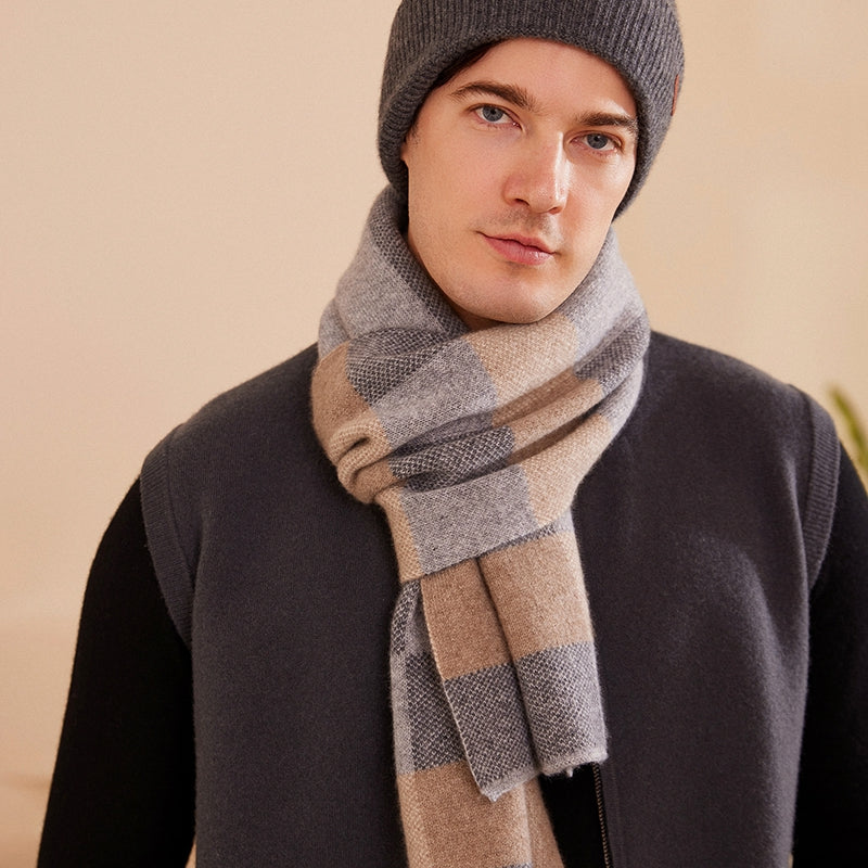 Men's Cashmere Scarf