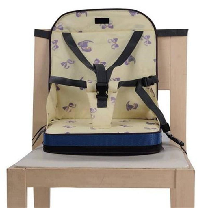 Portable Foldable Baby Dining Booster Seat & Mummy Organizer Bag