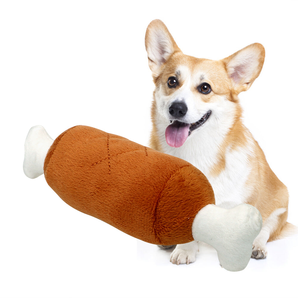 Dog Cat Plush Squeak Toys