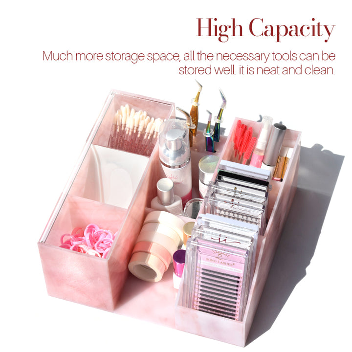 Multifunctional Acrylic Eyelash Tool Storage Box