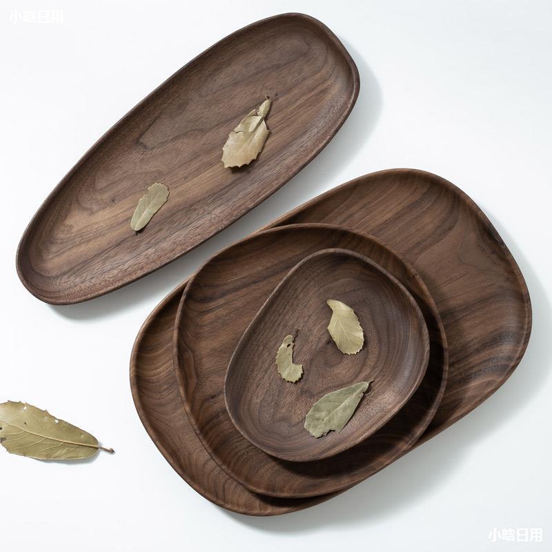 Black Walnut Dried Fruit Plate Dim Sum Dinner Shaped