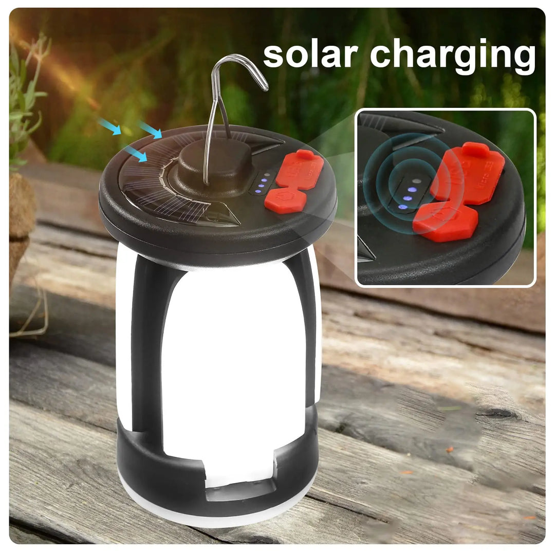 Rechargeable Solar LED Camping Lantern