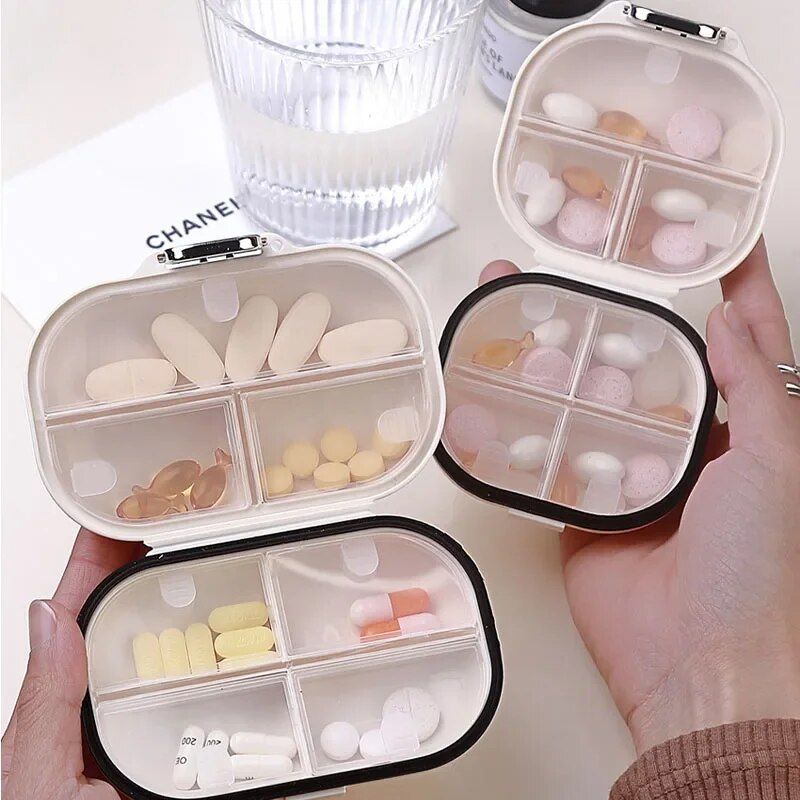 Weekly Pill Organizer with Large Capacity