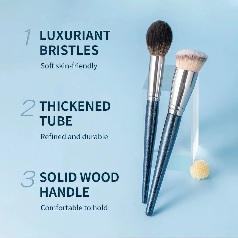 11-Piece Premium Makeup Brush Set