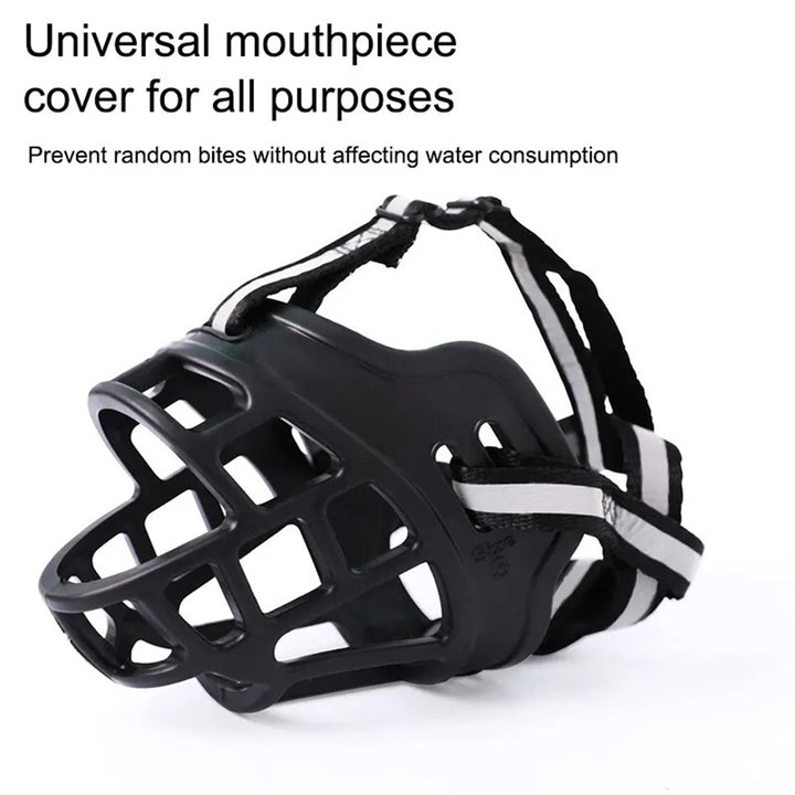 Breathable Anti-Barking Dog Muzzle for Medium and Large Breeds