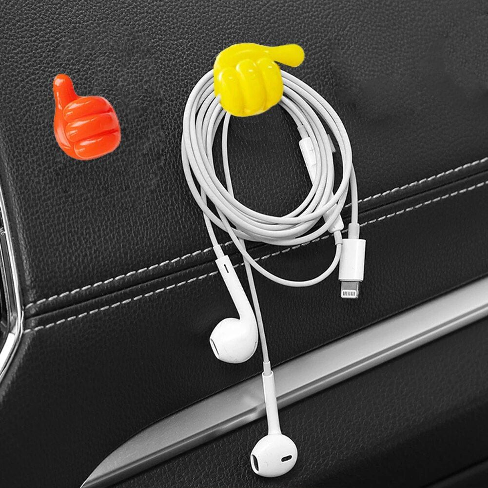 10-Pack Multifunctional Self-Adhesive Mini Hooks