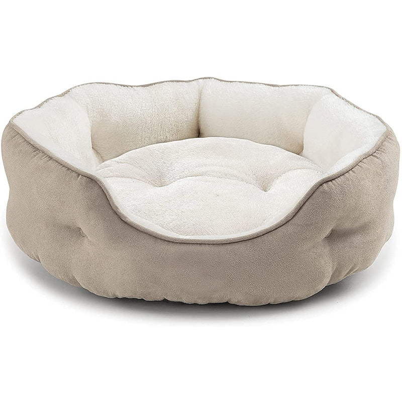 Cozy Round Small Pet Bed