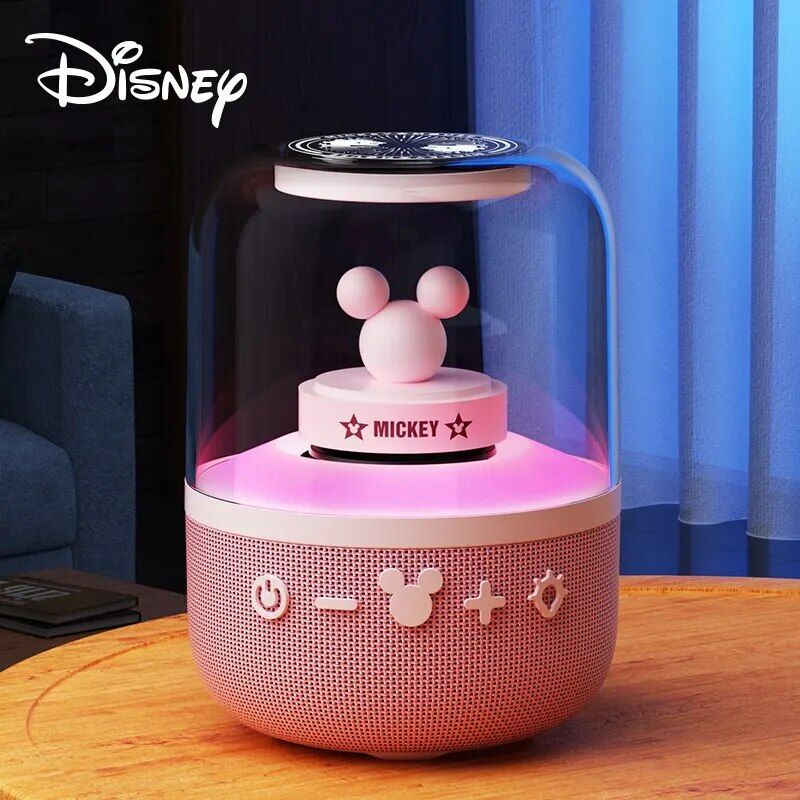 Portable Bluetooth 5.1 Hi-Res Sound Speaker with Colorful Light Modes