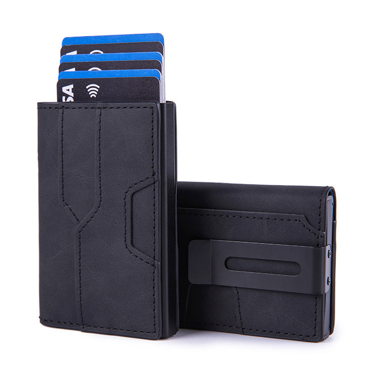 Anti-Theft Credit Card Box Aluminum Alloy