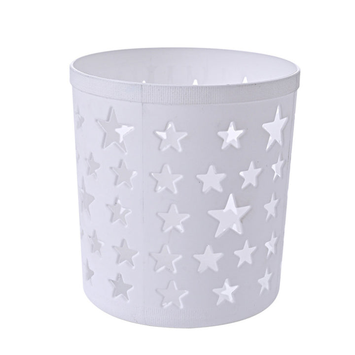 Adorable Hollow Star Pen Holder Desk Organizer