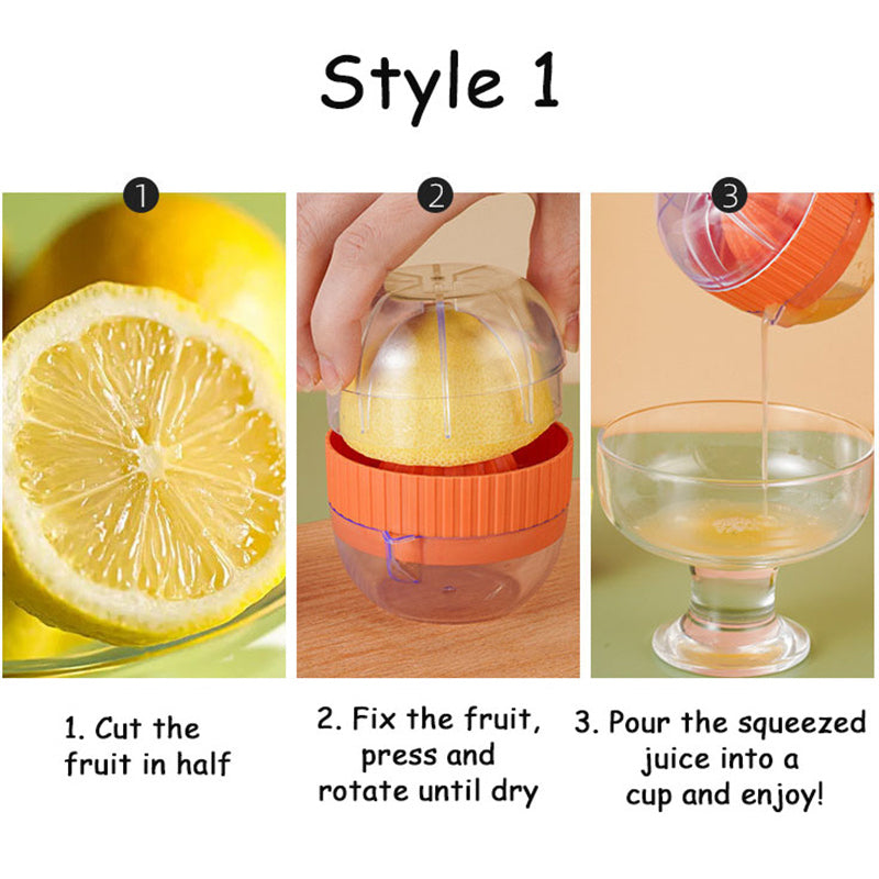 Portable Manual Citrus Juicer