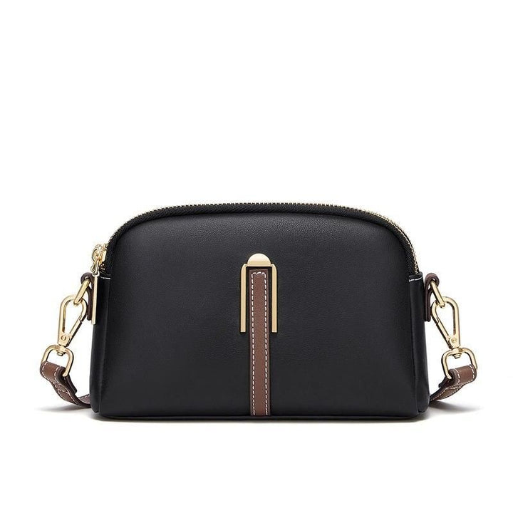 Elegant Leather Crossbody & Shoulder Satchel