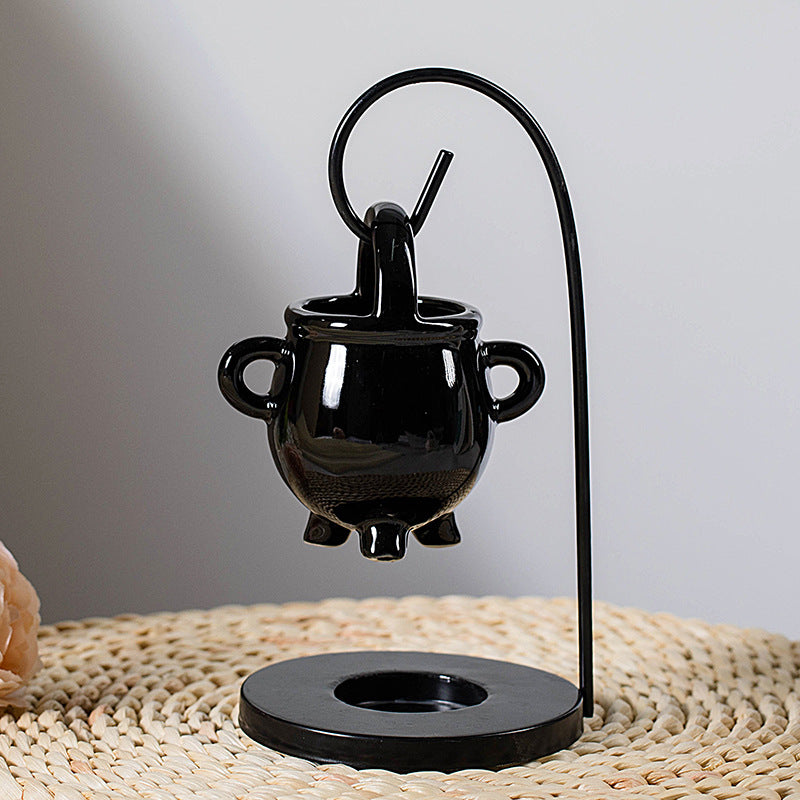 Creative Iron Frame Hook Essential Oil Furnace & Candle Heating Holder