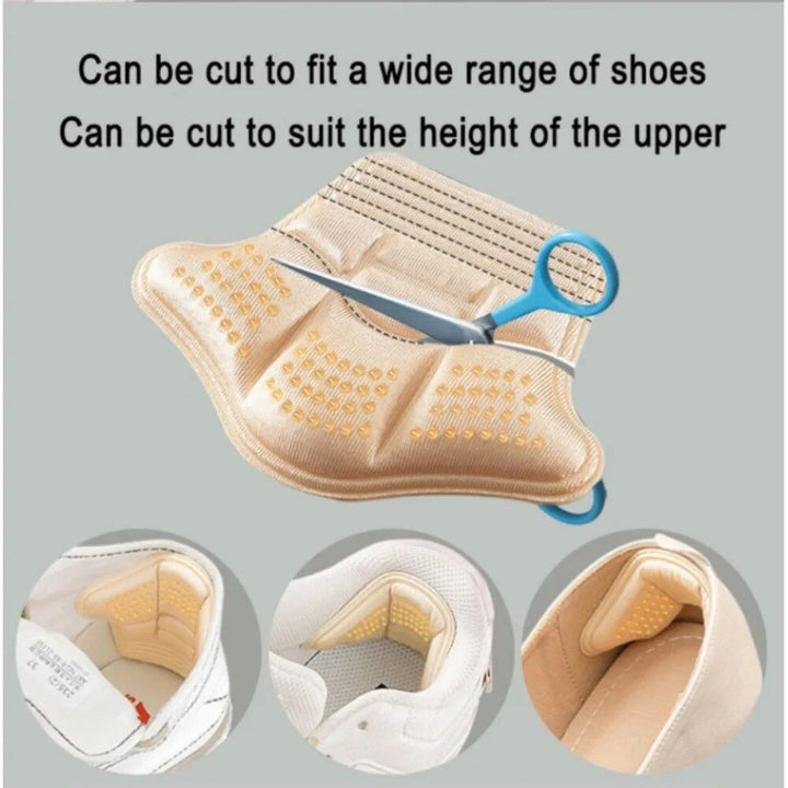 Adjustable Heel Protectors & Size Adjusting Insole Pads (4Pcs)